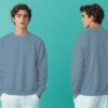 dual-view-sweatshirt-mockup-on-turquoise-background-00109 (2) denim sweat shirt