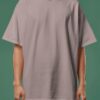 oversized-tshirt-mockup-on-a-tall-man-scene3-0339 oversized rosewood color