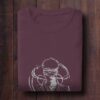 folded-tshirt-mockup-flatlay-on-table-0084 (63) maroon